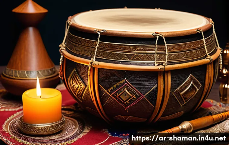 무속에서 사용하는 악기 관련 이미지 1