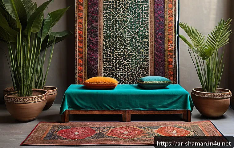 무속 신앙을 배우는 방법 - A serene early morning meditation room designed for spiritual rituals, featuring soft natural light ...